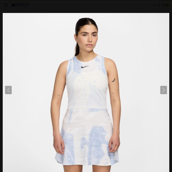 Nike Court Slam Melbourne Printed Dress - Picture 1 of 2